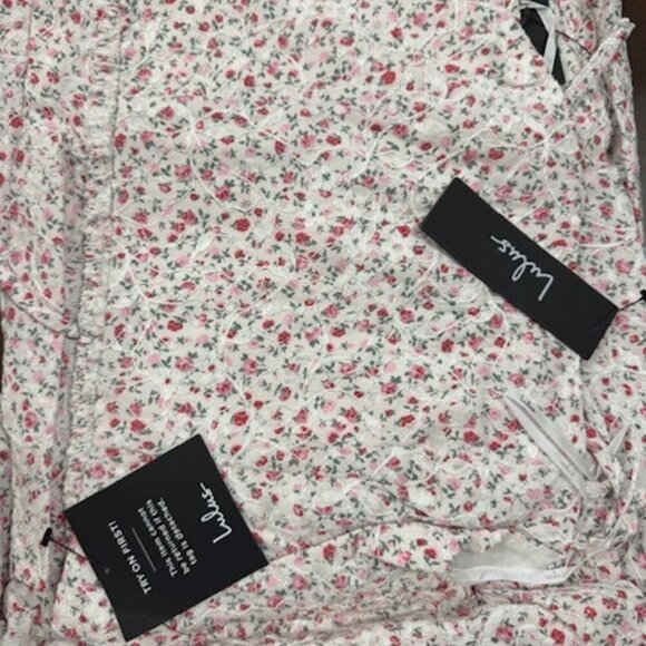 NWT Lulus Top Tier Babe Pink Floral Embroidered Sleeveless Midi Dress (size SM) - Picture 7 of 11